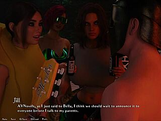 Being a DIK 234 Chick Route zkoumá divokou anime hentai akci