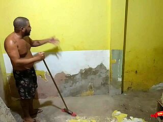 Seduce the hired bricklayer until he fucks me.