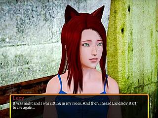 exploring my new family in cartoon game