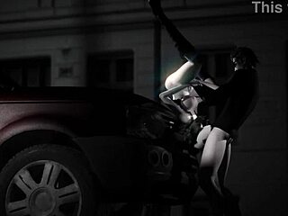 3DGSpot - بنت بزاز كبيرة 3D أنيميشن تنيك زب عملاق في نيك عام خارجي بدون رقابة