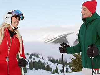 milfy brandi teaches young stud new tricks