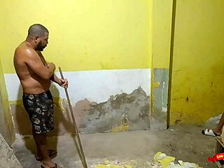 Seduce the hired bricklayer until he fucks me.