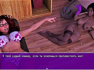 Rough Outdoor Fuck with Big Cock Hentai Slut