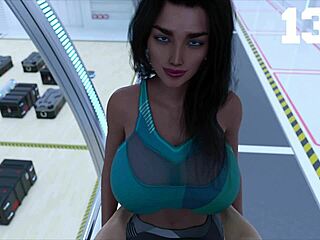 Затерянные в космосе, планируют жёсткий трах с busty индийской милф