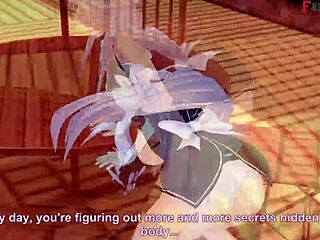 Belfast ยั่วเย็ดตอนเที่ยงแล้วโดนเย็ดหนักในมุมมอง POV Azurlane