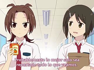 Sakura Trick episode 04 in anime style.