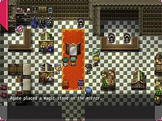 bruxinha’s first job as prostitute with titty play in hentai