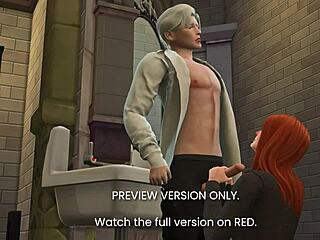 What’s behind Ginny’s naughty revenge in 3D hentai preview?