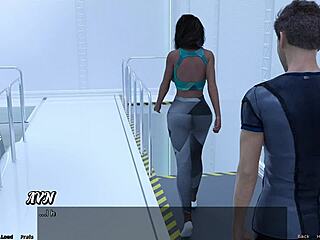 Затерянные в космосе, планируют жёсткий трах с busty индийской милф