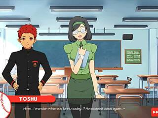 In this anime game, rushing through common bits in Bacchikoi Ichiru route part 02