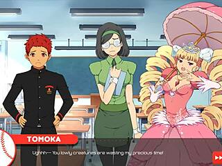 In this anime game, rushing through common bits in Bacchikoi Ichiru route part 02