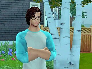 I begged stepbrother for huge dick in ass and rough facefuck in hentai sims