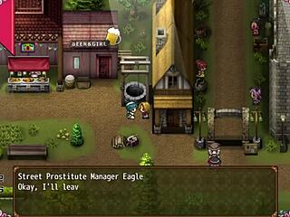 bruxinha’s first job as prostitute with titty play in hentai