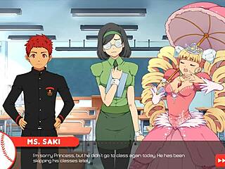 In this anime game, rushing through common bits in Bacchikoi Ichiru route part 02