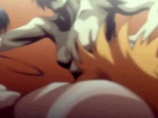 Antidemonios Asagi Vol 03: Hermanas chocan en acción hentai salvaje. Escenas intensas de coño en 4K te esperan