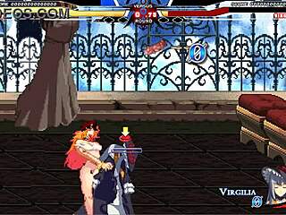 Jessica kjemper mot Warugiria i vill betalt hentai kamp!