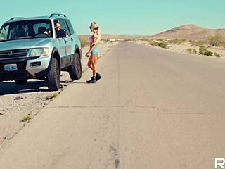 fitness model takes a messy creampie outdoors after intense session