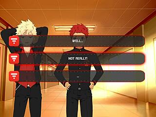 In this anime game, rushing through common bits in Bacchikoi Ichiru route part 02