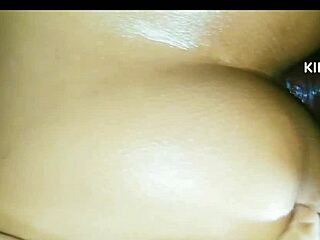 slow-motion anal captured with every tiny detail on cam