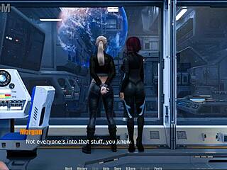 What happens through spacetime 25 in hentai?