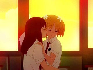 Sakura Trick episode 04 in anime style.