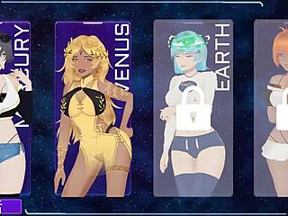 Milf Hunter Ties Up Mercury for Kinky Hentai Game