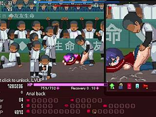 오케유테이 헨타이 갱뱅에서 매니저가 모두에게 서비스