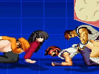 yuri and rin, wanna play this hot hentai game?