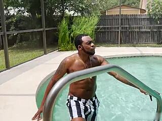 Big Ass Brunette Takes Massive Cocks