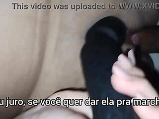 Can't make me cum because of this, huh? That's why you're a cuckold!