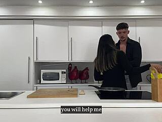 big ass latina milf colombiana banged by boyfriend's friend at home!