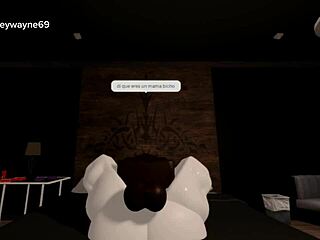 Femboy Enjoys Intense Session with Dominant Black Partner