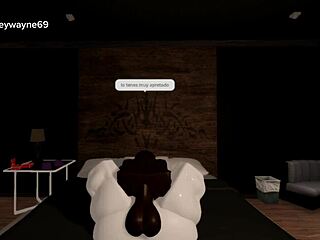 Femboy Enjoys Intense Session with Dominant Black Partner