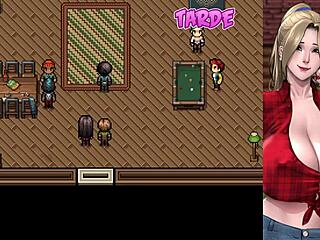 stuck in a wild gloryhole camp with busty zombie chicks! 😱