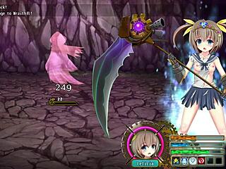 Wraith Boss Challenges Lunatic Difficulty in New Game Sorcery Kingdom by Anmitsuya