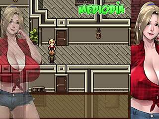 stuck in a wild gloryhole camp with busty zombie chicks! 😱