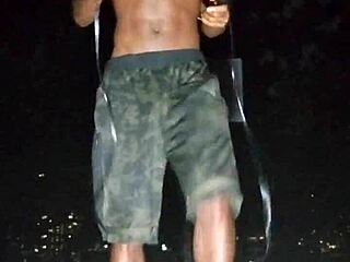 park casting with beautiful mature amateurs