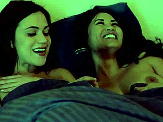 Lesbos Jessica Bangkok and Alyssa Reece Bang Hard While Housesitting