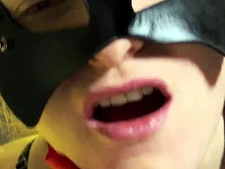 Collared Slave Submits to BDSM Training in Lingerie with Redhead in 4K