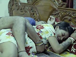 Indian wife craves hard cock, bending over for hot deepthroat POV sex.