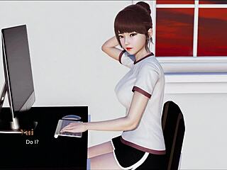 Indian Brunette Shows Off Big Ass in Steamy Scene