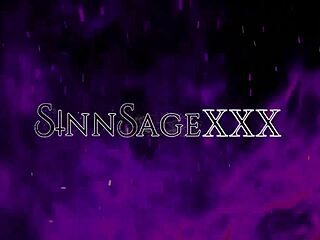 i love sinn sage teasing with ice on skin