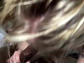 Gagging on master dick 😈