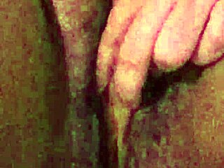 Opening my wet virgin pussy for a good lick