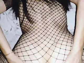 Damn, homemade anal passion with wife in stockings is fire! 🔥