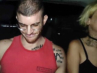 Paid Uber Ride with a Sloppy Deepthroat Surprise