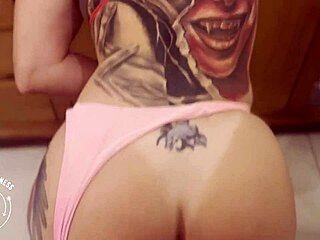 Horny Brazilian Slut Fucked in Kitchen Bikini