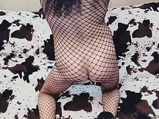 Damn, homemade anal passion with wife in stockings is fire! 🔥