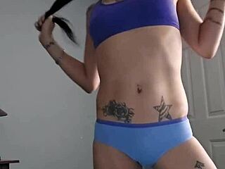 this petite emy angel is pure sexy charm in every move she makes. her allure captivates instantly.