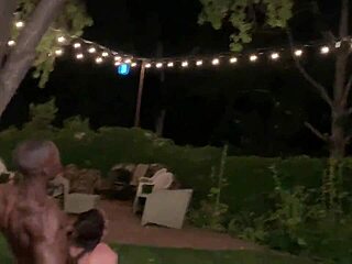 Flexxfitcock And Cirenv Engage In Outdoor Interracial Fun With Big Black Cock